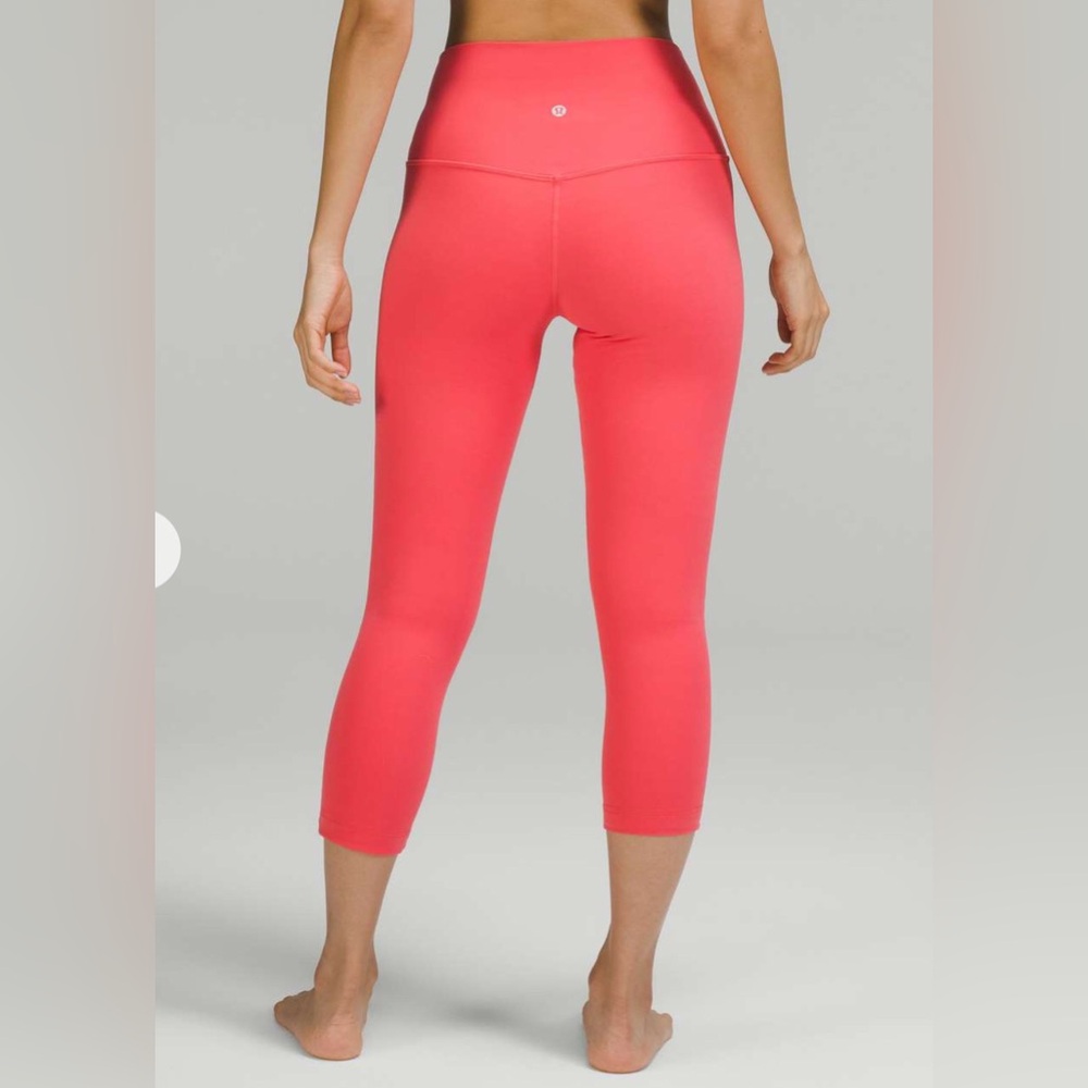 🌼Lululemon Align High-Rise Crop 21" Pale Raspberry Size 0